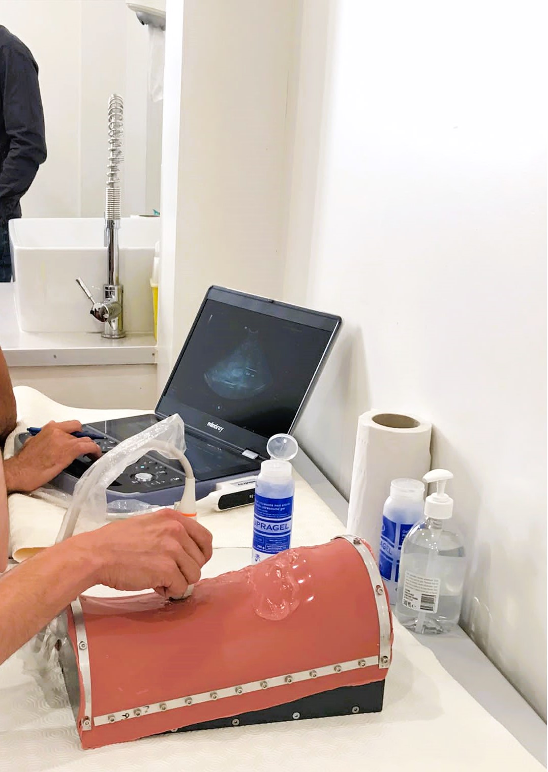 Formation ECHOINT1 : Echographie: ponctions, biopsies, pr&eacute;l&egrave;vements &eacute;choguid&eacute;s /TP sur fant&ocirc;mes